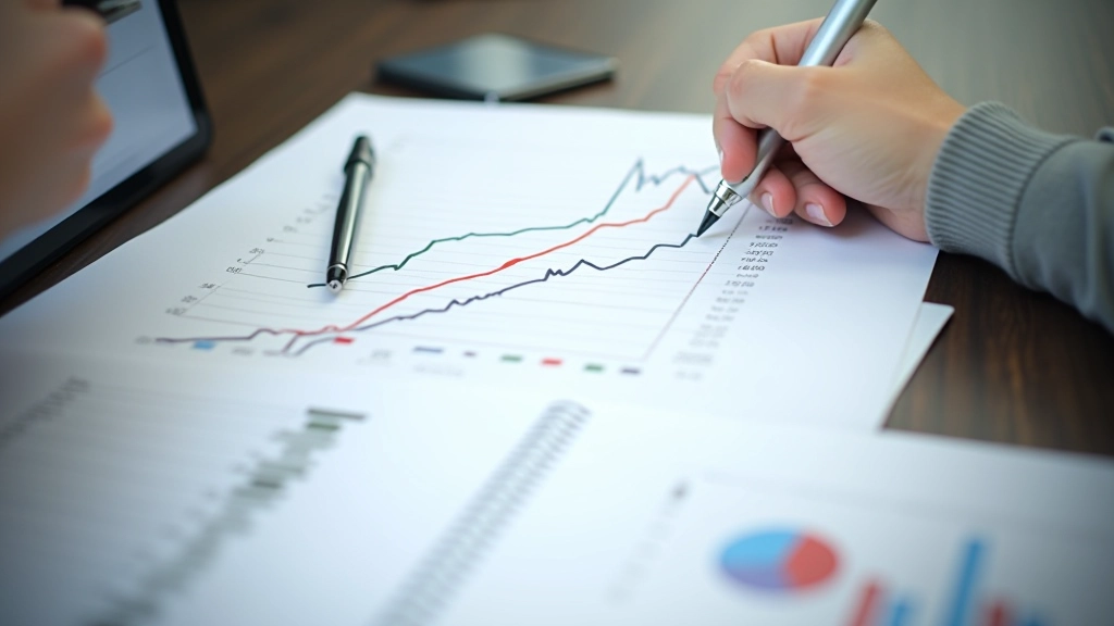 Grafik zeigt Staatsschuldenquoten im europäischen Vergleich auf einem Schreibtisch