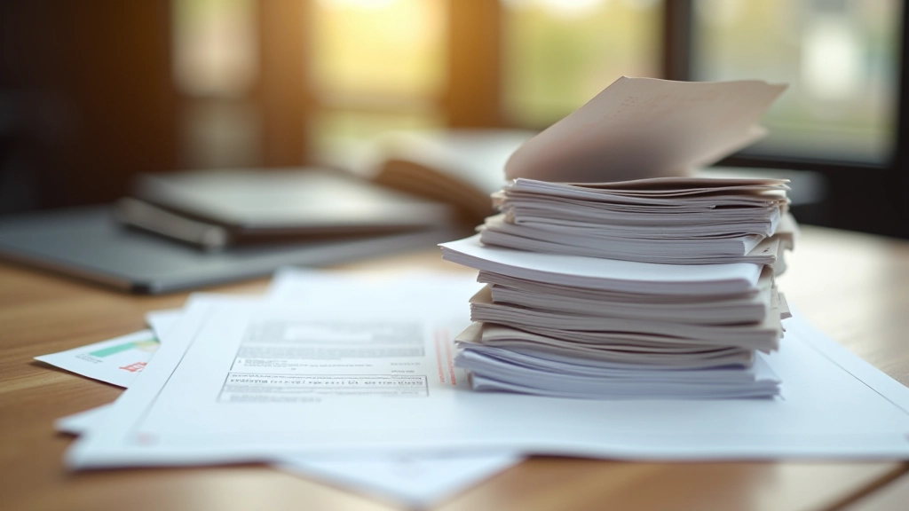 Bundesanleihen und deutsche Staatsanleihen dokumentiert auf einem Schreibtisch